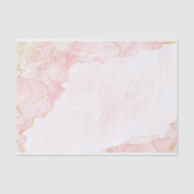 Elegante Purpurina Rubor Rosa Gold Marble