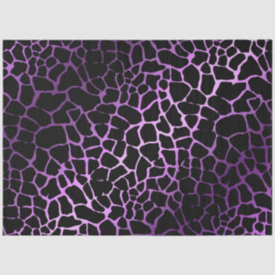 Papel De Seda Elegante tigre morado