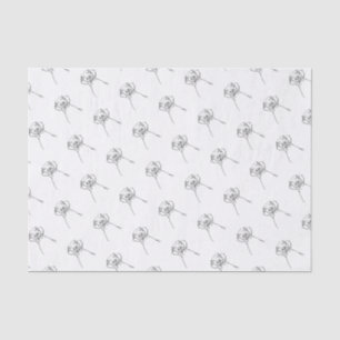 Papel De Seda Elegante Weimaraner: Tu texto, tu estilo