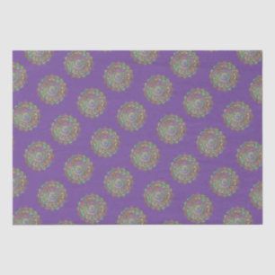 Papel De Seda Elegante y colorido Mandala estilo India 1