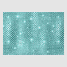 Elegantes Diamantes Azules con Patrón Metálico Bri