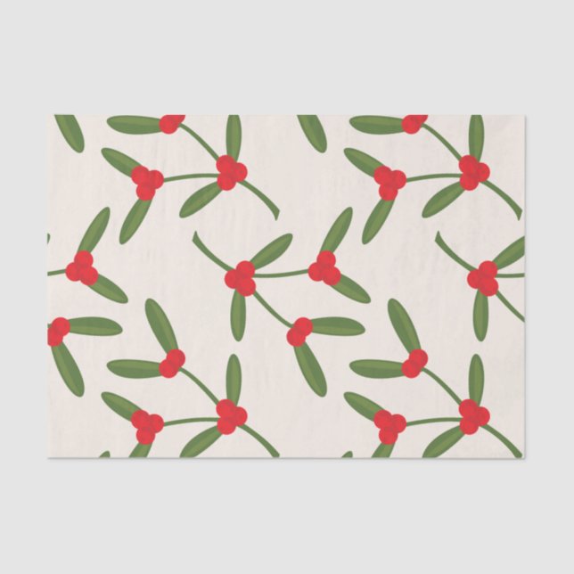 Papel De Seda Elegantes Navidades vacaciones de invierno en Berr (Anverso)
