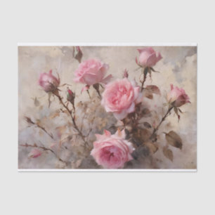 Papel De Seda Elegantes rosas rosas