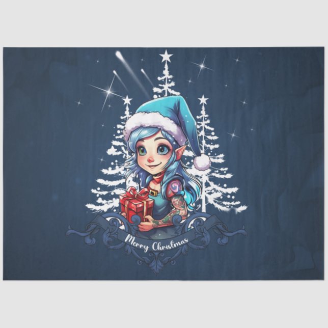 Papel De Seda Élf alegre (Anverso)