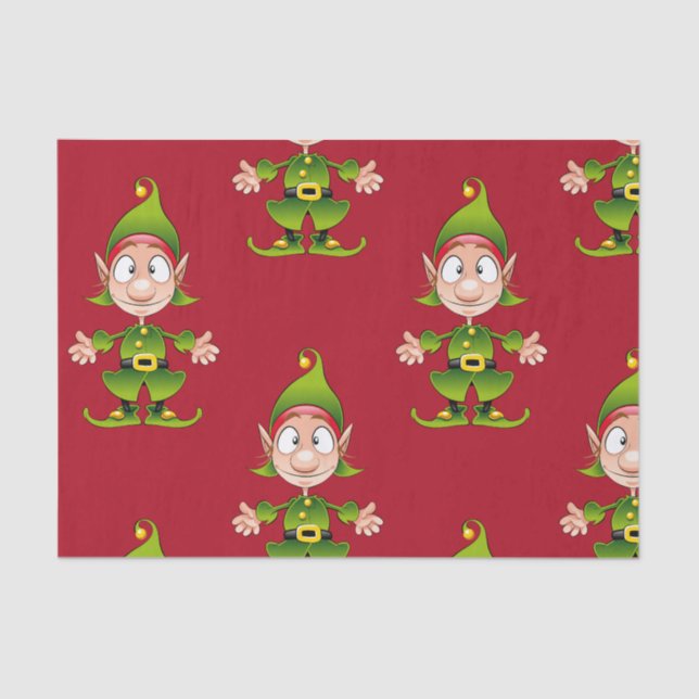 Papel De Seda Elf navidades (Anverso)
