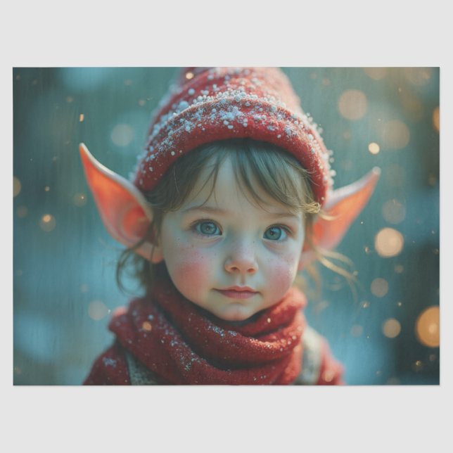 Papel De Seda elf, Navidades mágicos (Anverso)