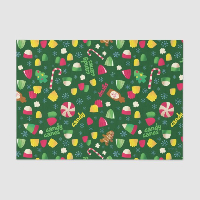 Papel De Seda Elf the Movie Candy Pattern (Anverso)