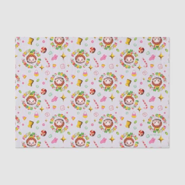 Papel De Seda Elf the Movie | Four Main Food Groups Pattern (Anverso)