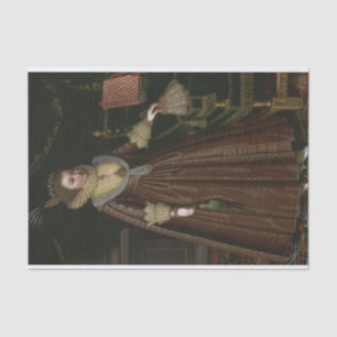 Papel De Seda Elizabeth Countess de Kellie por Paul van Somer