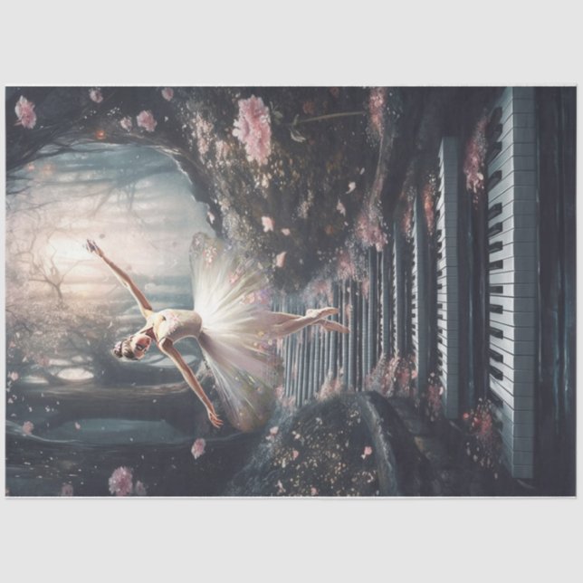 Papel De Seda Ella baila por los árboles (Anverso)