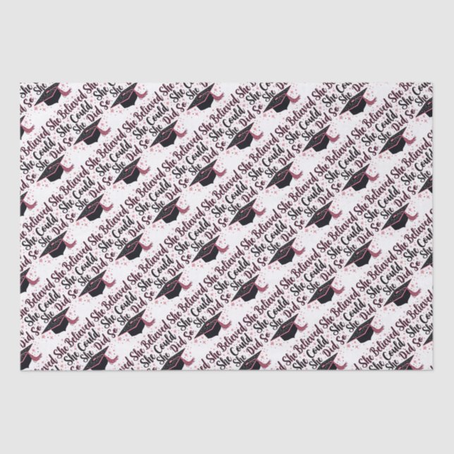 Papel De Seda Ella Creía Que Podía Así Que Lo Hizo (Anverso)