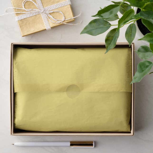 Papel De Seda Elote Amarillo Explosión de Color (Regalo )