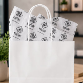 Papel De Seda Embalaje Comercial con Logotipo Personalizado
