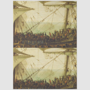 Papel De Seda Embarcadura del Palatino Elector