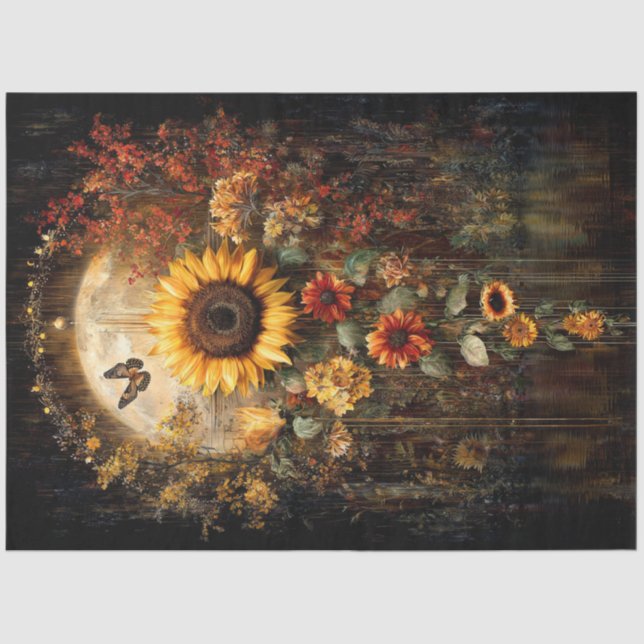 Papel De Seda Embers Of Autumn Tissue Paper (Anverso)