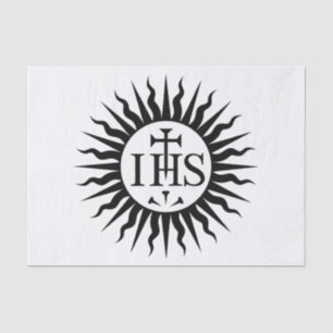 Papel De Seda Emblema de la Sociedad de Jesús
