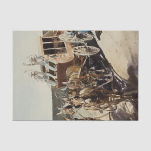 Papel De Seda Emboscada a la diligencia de Edward Borein
