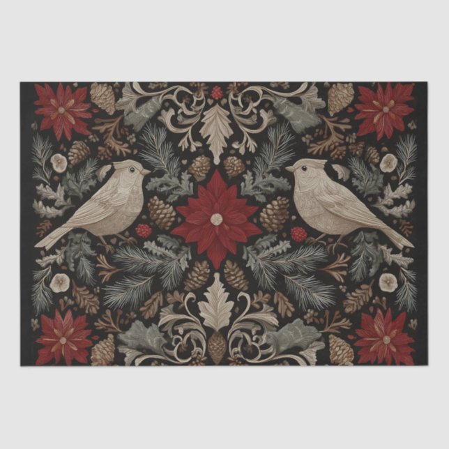 Papel De Seda Embroidería festiva (Anverso)