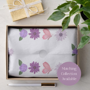 Papel De Seda Empaquetado de floristería boutique moderna