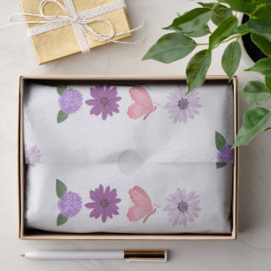 Papel De Seda Empaquetado de floristería boutique moderna
