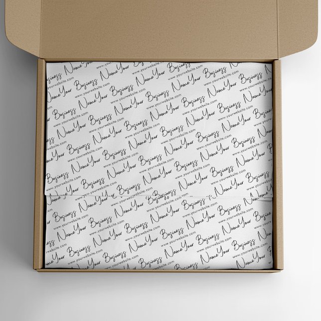 Papel De Seda Empaquetado de Pequeños Guiones para Empresas y Si (Subido por el creador)