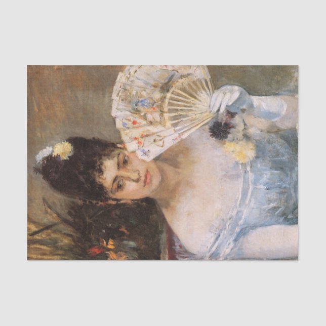 Papel De Seda En el baile de Berthe Morisot (Anverso)