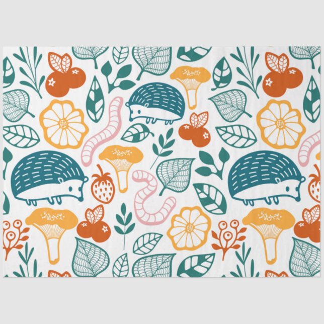 Papel De Seda En el bosque (Anverso)