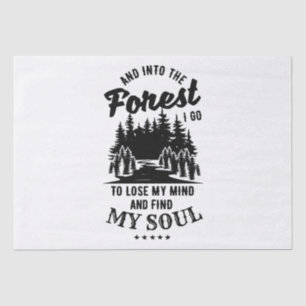 Papel De Seda En el bosque voy