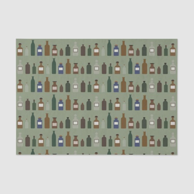 Papel De Seda En el cuidado de un boticario (Anverso)