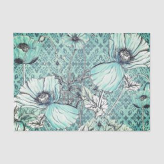 Papel De Seda En flor