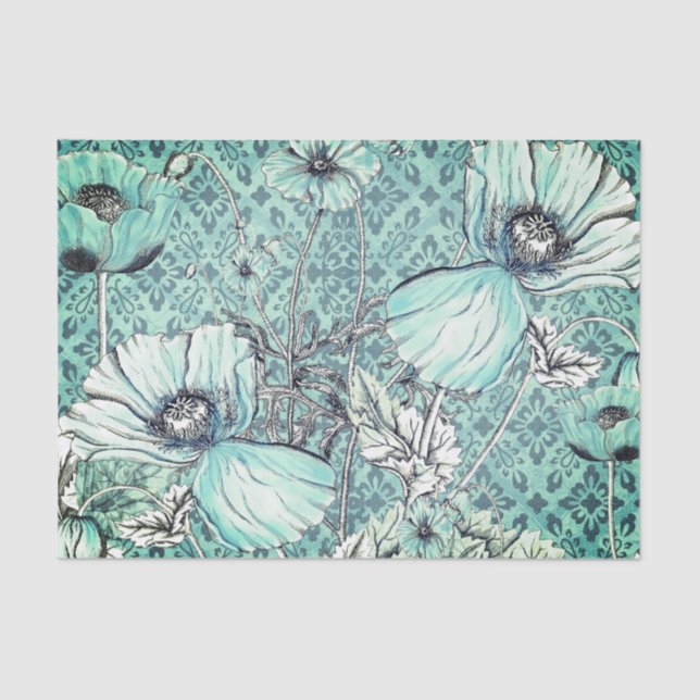 Papel De Seda En flor (Anverso)