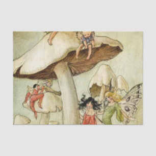 Papel De Seda En la colina de las setas por Florence Anderson