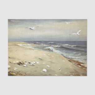 Papel De Seda En la playa por Fidelia Bridges