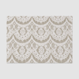 Papel De Seda Encaje antiguo