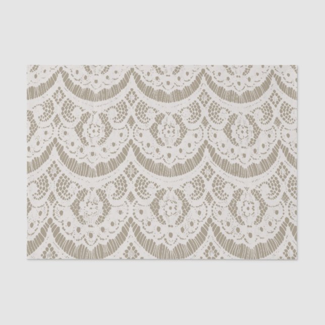 Papel De Seda Encaje antiguo (Anverso)