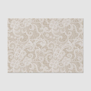 Papel De Seda Encaje antiguo