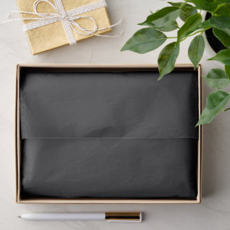 Papel De Seda Encaje Negro Ceniza Opaca Negro