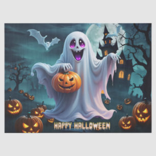 Papel De Seda Encantador diseño de Halloween transmite.
