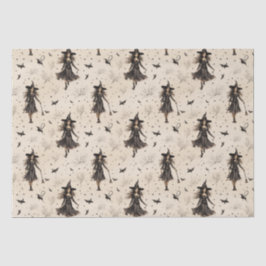 Papel De Seda Encantadoras brujas Bats Halloween