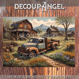 Papel De Seda Encanto Rústico: Cobertura vintage y desalojo de u