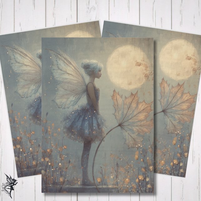Papel De Seda Enchanted Twilight Fairy Watercolor Fantasy (Subido por el creador)