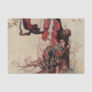 Papel De Seda “Enero ayudando a mayo” de Warwick Goble