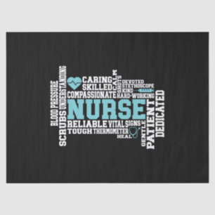 Papel De Seda Enfermera de la Escuela de Medicina RN LVN