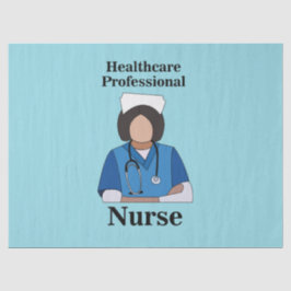 Papel De Seda Enfermera Enfermería Profesional de la Salud