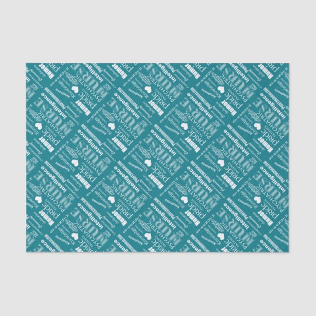 Papel De Seda Enfermera psiquiátrica - Diseño de textos para pre (Anverso)