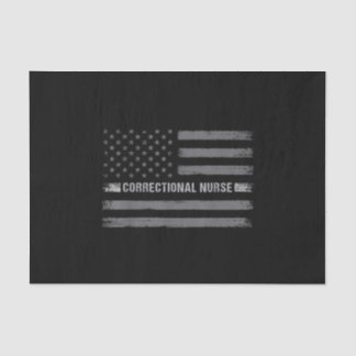 Papel De Seda Enfermero correccional Enfermera de la bandera est