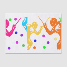 PAPEL DE SEDA ENFRENTAMIENTO