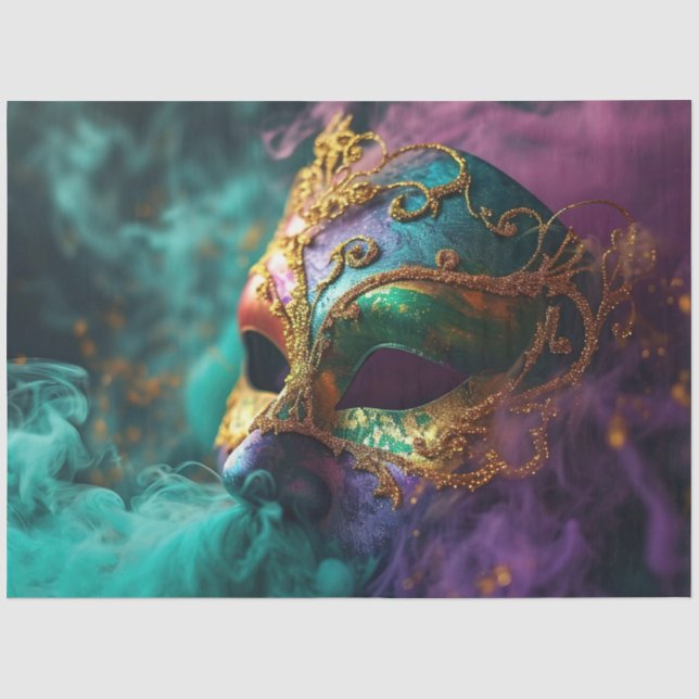 Papel De Seda Enigma Masquerade Diseño Serie 3 (Anverso)
