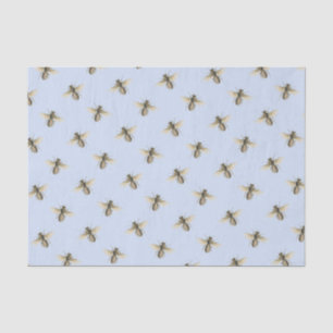 Papel De Seda Enjambre de abejas sobre el apicultor del Abeja de