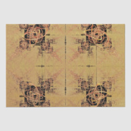 Papel De Seda Enredo dorada